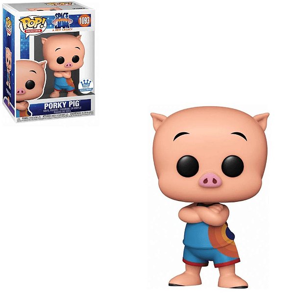 Funko Pop Space Jam 1093 Porky Pig Gaguinho Exclusive