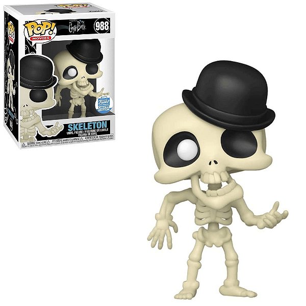 Funko Pop Corpse Bride 988 Skeleton Exclusive