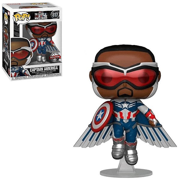 Funko Pop Falcon And The Winter Soldier 817 Captain America