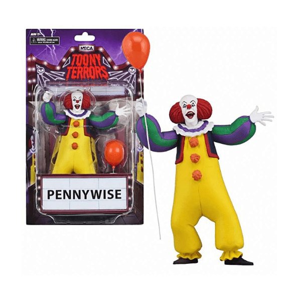 NECA Toony Terrors Pennywise 1990 - It A Coisa
