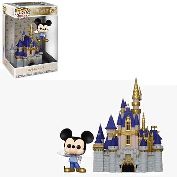 Funko Pop Walt Disney World 26 Cinderella Castle & Mickey Mouse
