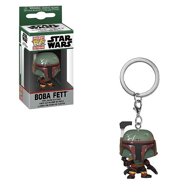 Chaveiro Funko Pocket Star Wars Boba Fett