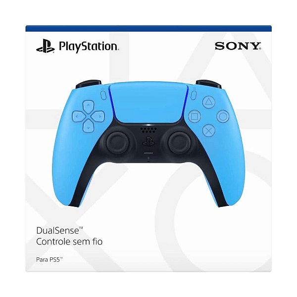 Controle DualSense Cobalt Blue - PS5 - Game Games - Loja de Games Online