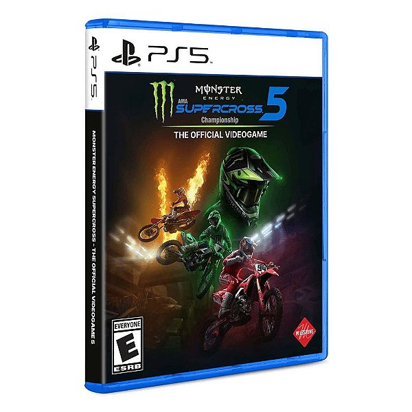 Jogo Monster Energy Supercross - The Official Videogame 6 - Playstation 5 - Milestone