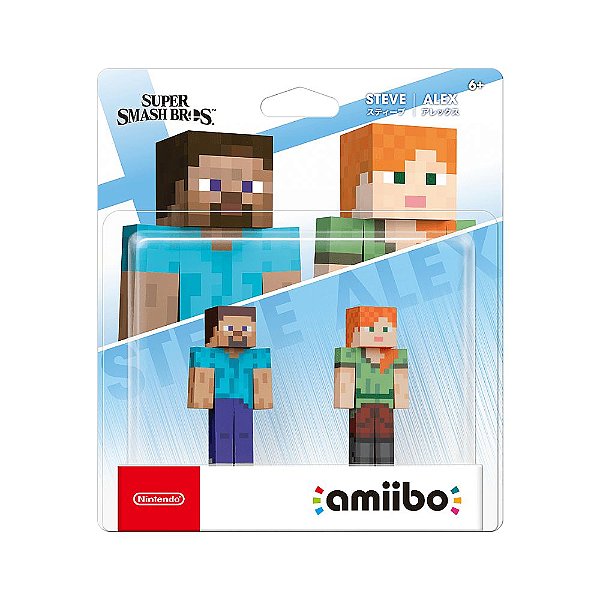 minecraft steve amiibo