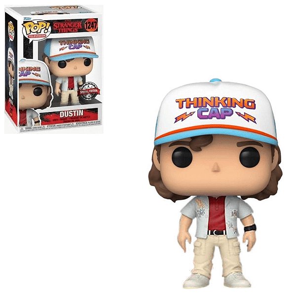 Funko Pop Stranger Things 4 1247 Dustin Special Edition