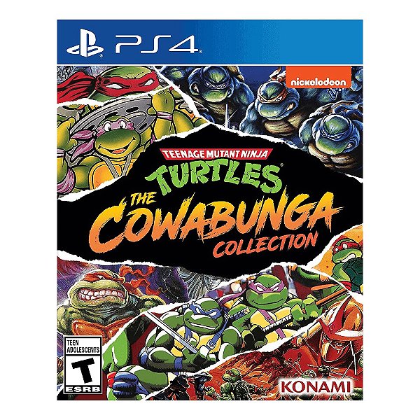 Jogo Teenage Mutant Ninja Turtles: The Cowabunga Collection - Playstation 4 - Konami