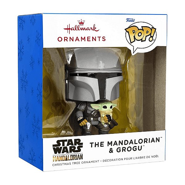 Funko Pop Star Wars Mandalorian Grogu Christmas Ornament