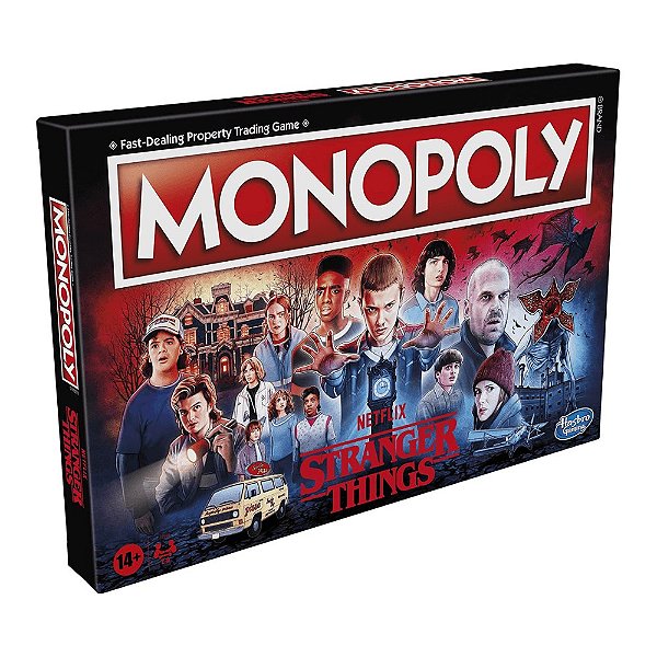 Monopoly Stranger Things Banco Imobiliário (Inglês)