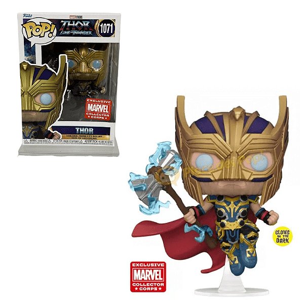 Funko Pop Thor Love and Thunder 1071 Thor Exclusive