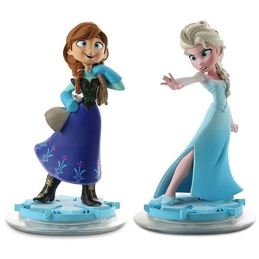 Disney Infinity Frozen Toy Box Set Anna e Elsa Game Games A Loja