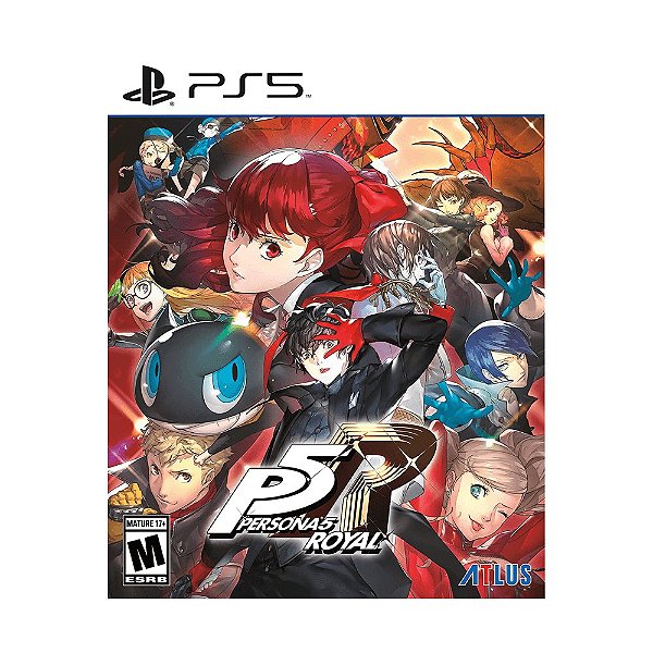 Jogo Persona 5 Royal Steelbook Launch Edition - Playstation 5 - Atlus
