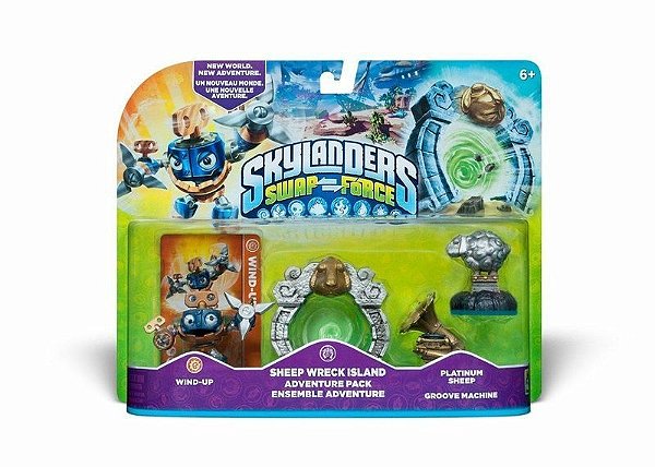 Skylanders SWAP Force Sheep Wreck Island Adventure Pack