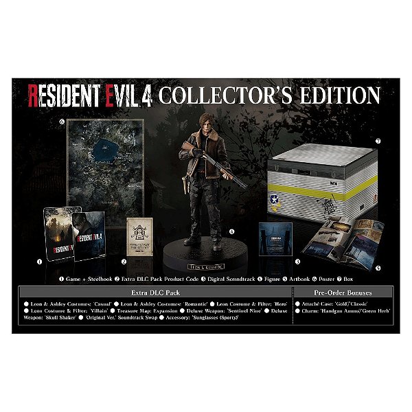 Jogo Resident Evil 4 Collector's Edition - PS4
