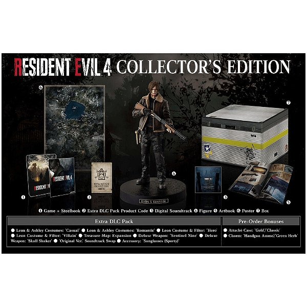Jogo Resident Evil 4 Collector's Edition - Xbox Series X