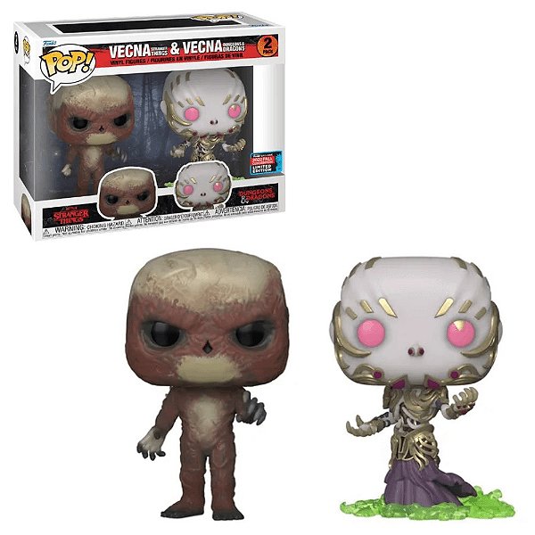 Funko Pop Vecna Stranger Things E Dungeons & Dragons 2 Pack