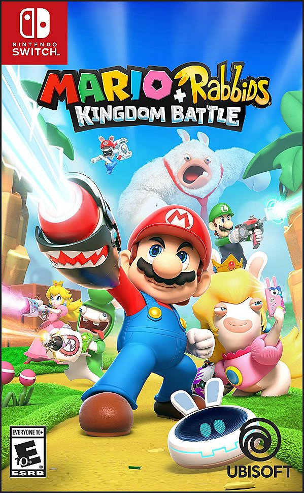 Jogo Mario Rabbids Kingdom Battle - Switch - Ubisoft