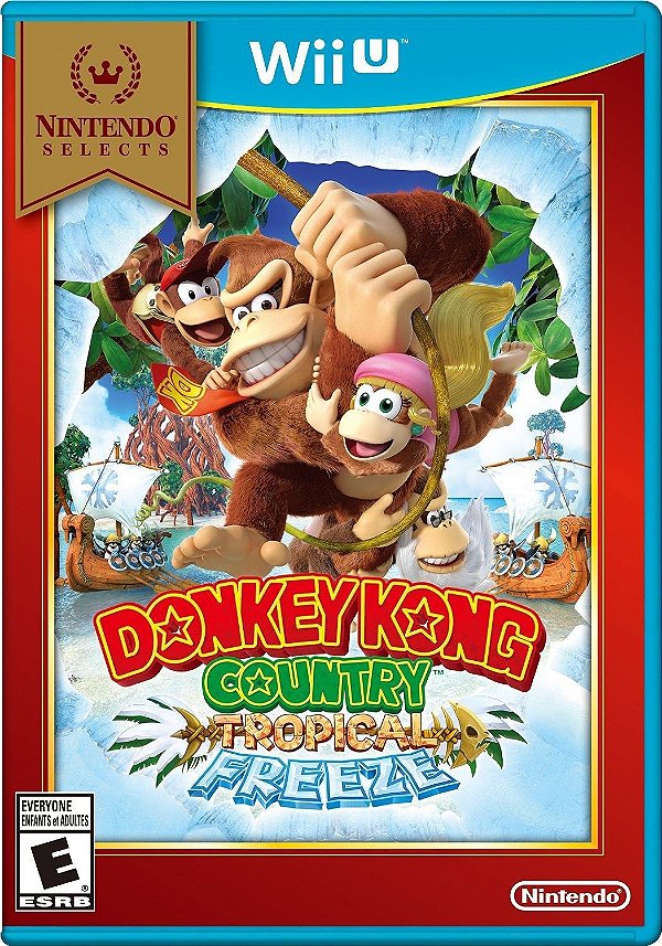 Jogo Donkey Kong Country: Tropical Freeze - Wii U - Monster Games