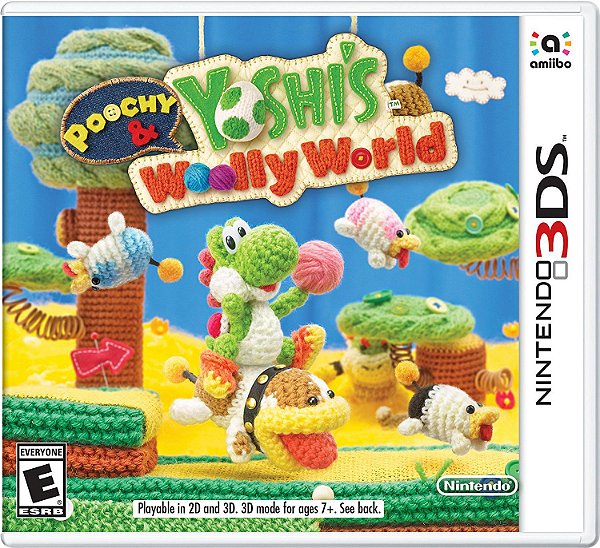 Poochy & Yoshi's Woolly World - 3DS