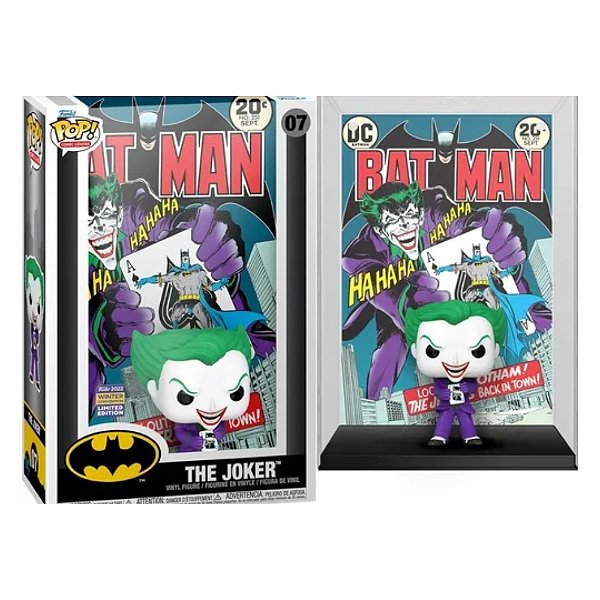 Funko Pop Comic Covers DC 07 The Joker CCXP 2022