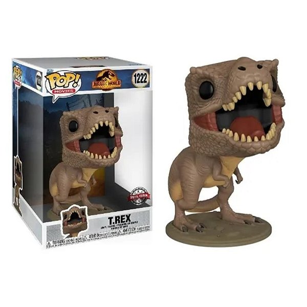 Funko Pop Jurassic World 1222 T-Rex 26 cm Special Edition - Game Games -  Loja de Games Online