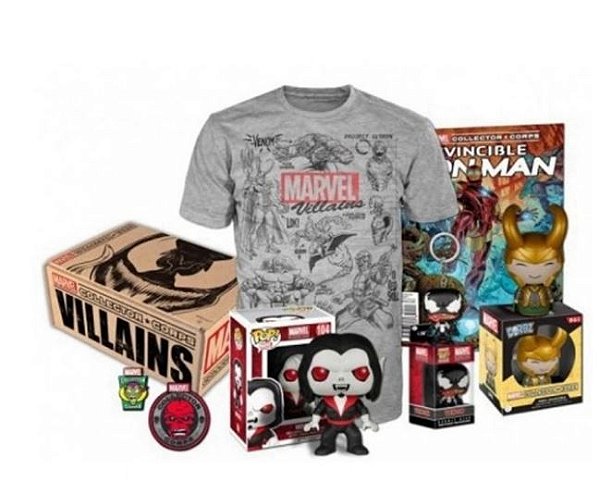 Funko Pop Collectors Box Marvel Villains