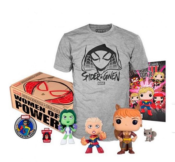 Funko Pop Collectors Box Marvel Women of Power