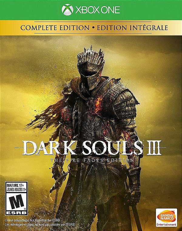 Jogo Dark Souls Iii The Fire Fades Edition - Xbox One - Bandai Namco Games