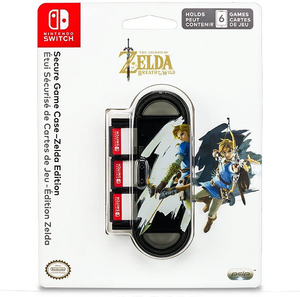 Nintendo Switch Secure 6 Game Case - Zelda Edition