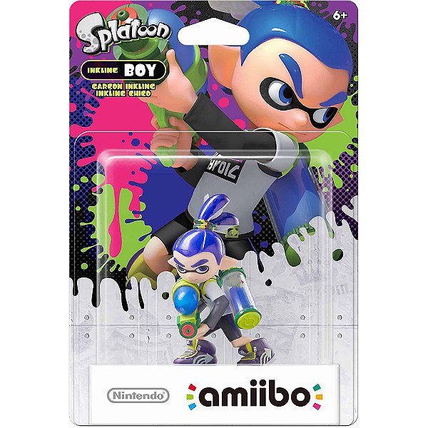 Amiibo Inkling Boy Splatoon