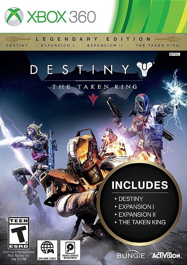 Jogo de Xbox 360 Destiny