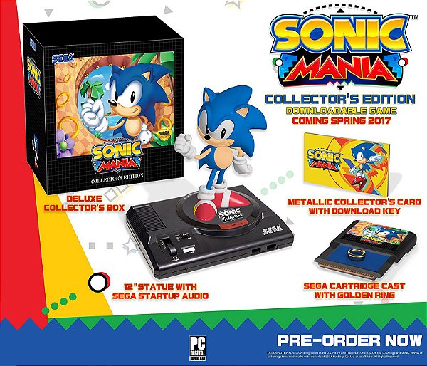 Sonic Mania: Collector's Edition - PC - Steam