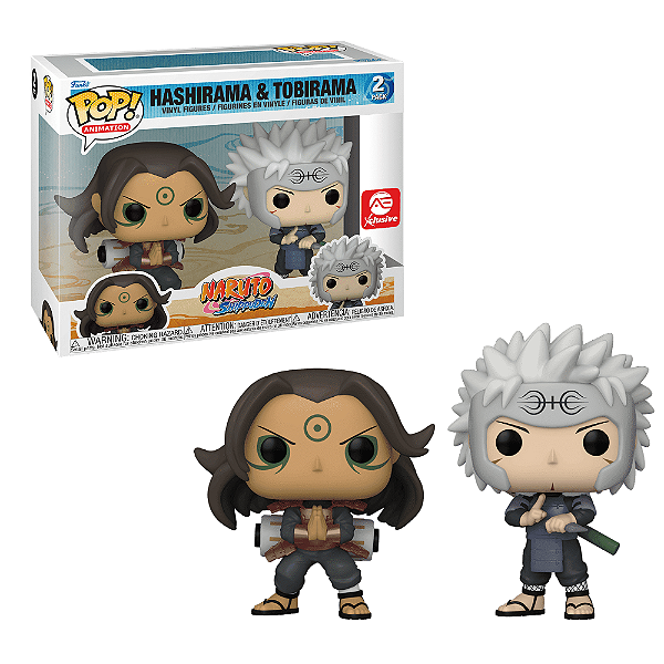 Funko Pop Naruto Hashirama & Tobirama 2pack Exclusive