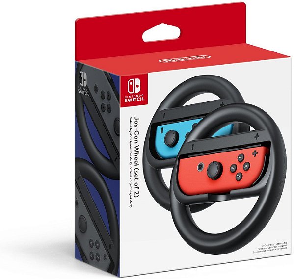 Kit 2 Volantes p/ Switch Joy-Con Wheel - Nintendo