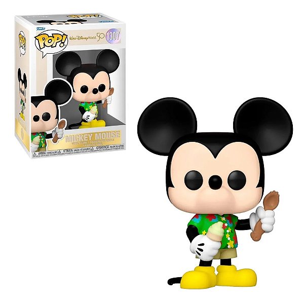 Funko Pop 50th Walt Disney 1307 Aloha Mickey Mouse - Game Games - Loja de  Games Online | Compre Video Games
