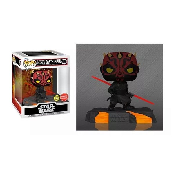 Funko Pop Star Wars 520 Darth Maul Red Saber Series