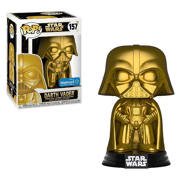 Funko Pop Star Wars 157 Darth Vader Gold Metallic
