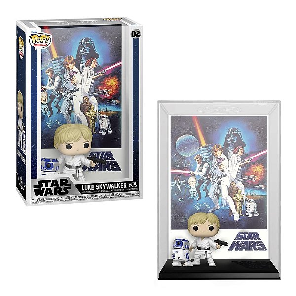 Funko Pop Movie Posters Star Wars 02 Luke Skywalker w/ R2-D2