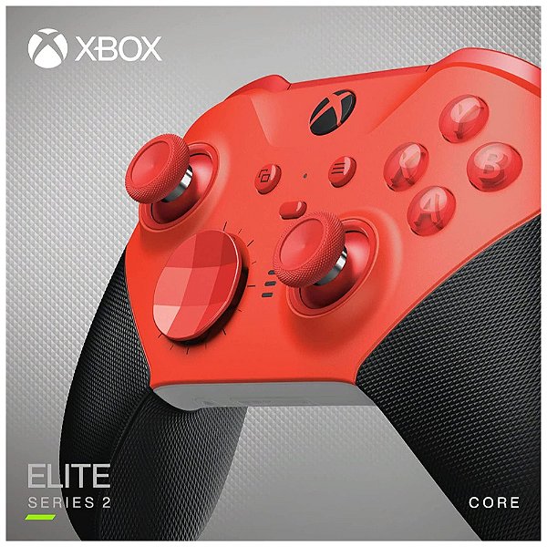 Controle Xbox Elite Series 2 Core Red Microsoft, One, Series X|S