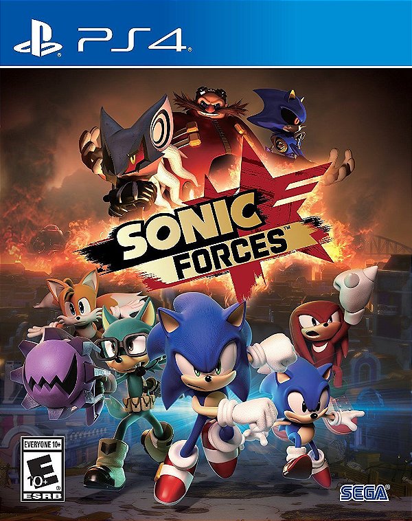 Jogo Sonic Forces - Playstation 4 - Sega