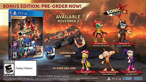 Sonic Forces Bonus Edition - PS4