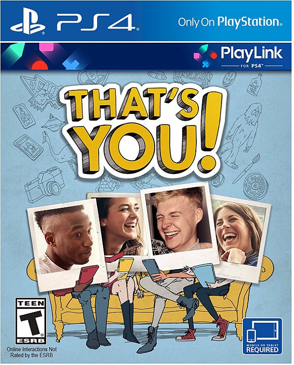 Jogo That's You Playlink - Playstation 4 - Sieb