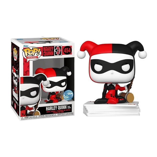 Funko Pop DC 454 Harley Quinn w/ Cards Special Edition
