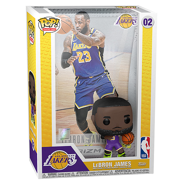 Funko Pop NBA Cards 02 Lebron James Los Angeles Lakers