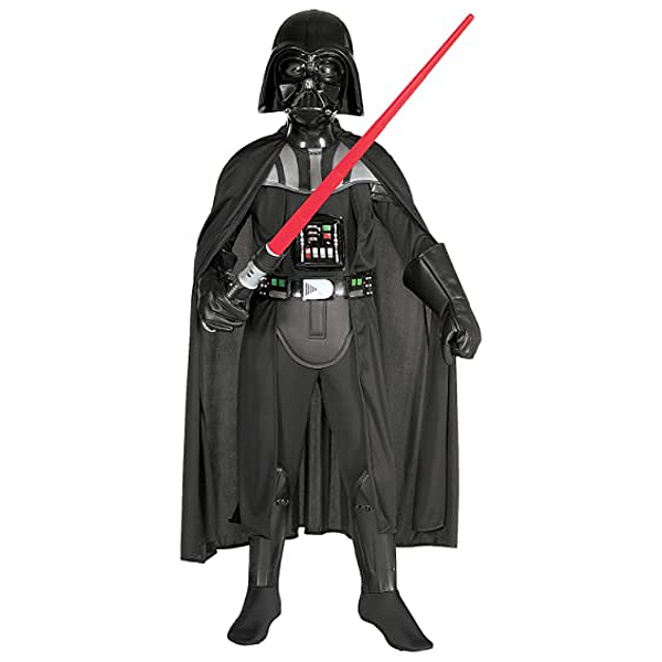 Fantasia Infantil Star Wars Darth Vader Deluxe Costume - G