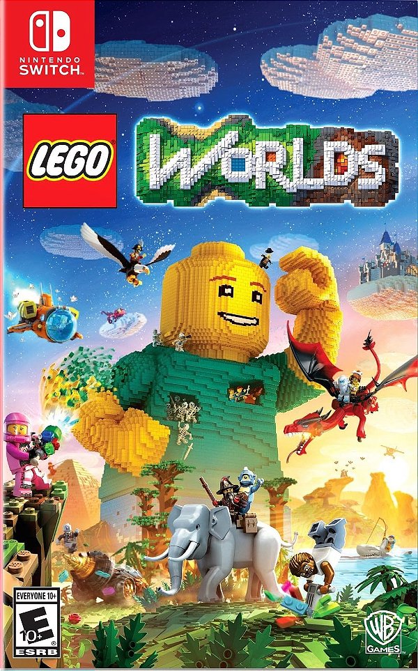 Jogo Lego Worlds - Switch - Microids