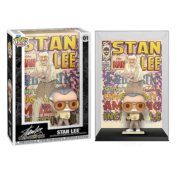 Funko Pop Comic Covers Marvel 01 Stan Lee