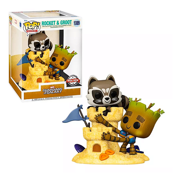 Funko Pop Guardians Of The Galaxy 1089 Rocket & Groot