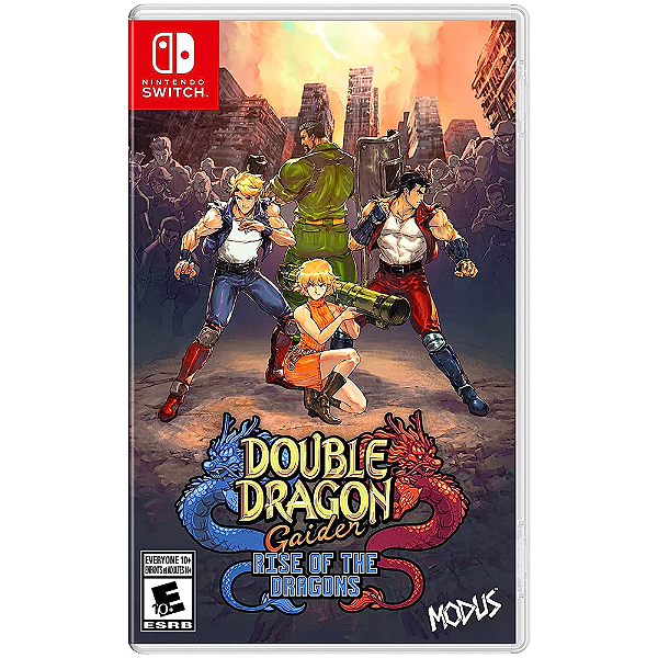 Jogo Double Dragon Gaiden: Rise Of The Dragons - Switch - Modus Games