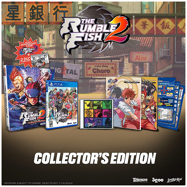 The Rumble Fish 2 Collectors Edition - PS4